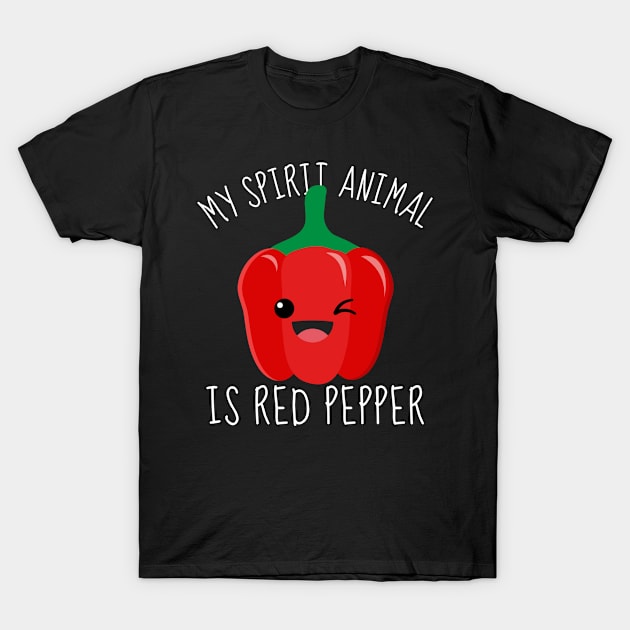 My Spirit Animal Is Red Pepper T-Shirt by DesignArchitect